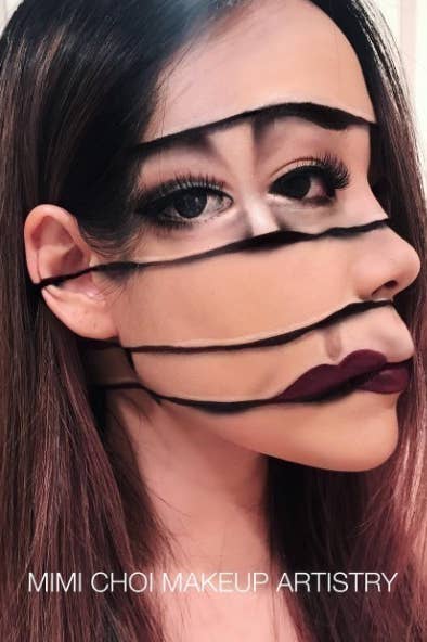 How Mimi Choi's Facial Illusions Come Together 
