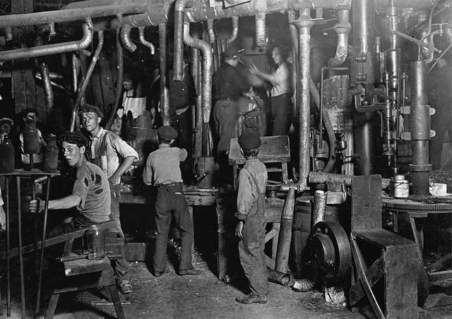 industrial revolution child labor timeline