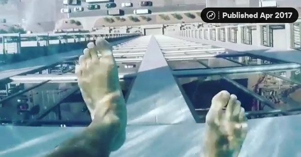 This Sky Pool Lets You Swim Suspended 500 Feet In The Air And It S Terrifyingly Awesome This Sky Pool Lets You Swim Suspended 500 Feet In The Air And It S Terrifyingly Awesome