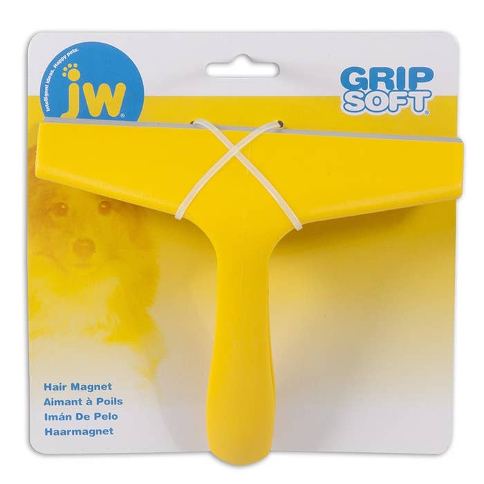 Promising Review: "When I bought a Labrador puppy, I had no idea the amount of hair and slobber he would leave behind on the furniture. The vacuum wasn't enough, and spot cleaning with a wipe wasn't fully removing the slobber stains. This product is very helpful in doing both. It is a very helpful tool — anyone with animals should have one." –Courtney BetcherPrice: $7.59