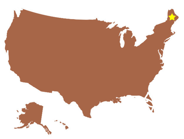 Can You Identify The US States Without Their Outlines?