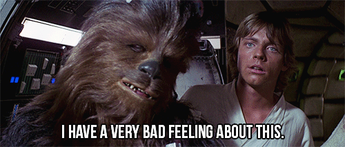 Obi Wan benutzt sie in Episode I und III, Anakin in II, Luke in IV, Han in IV und VII, Leia in V und C-3PO in VI. Außerdem sagt Harrison Ford den Satz in Indiana Jones und das Königreich des Kristallschädels.