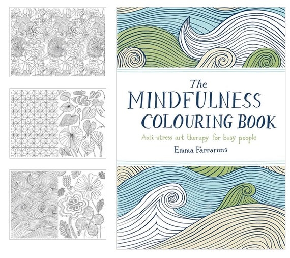 The perfect anti-stress coloring book for busy career professionals. The Mindfulness Coloring Book is filled with geometric designs, patterns, and mandalas, this should be in every purse, backpack or briefcase.