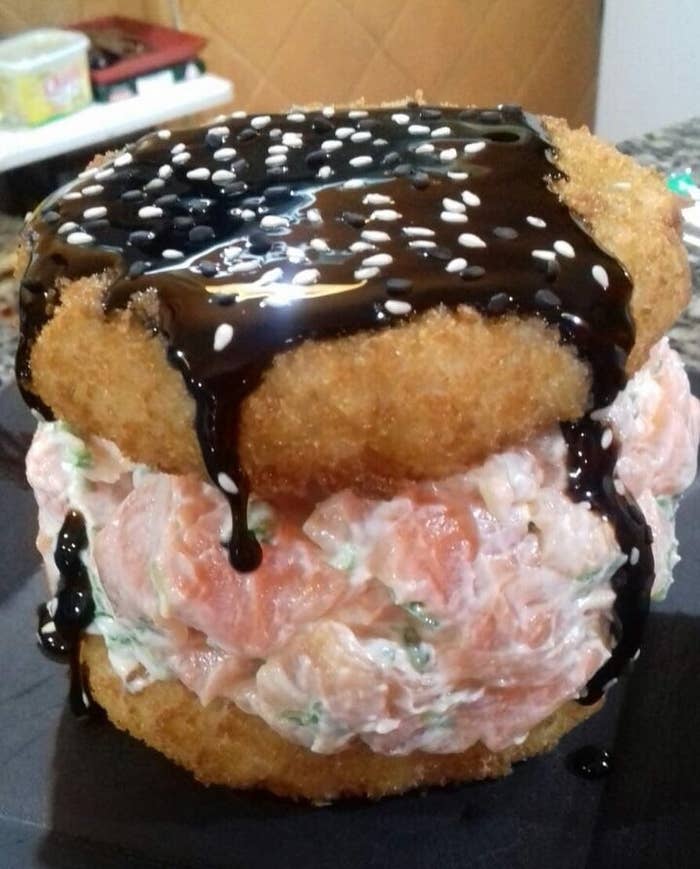 Parece que todos os limites do temaki foram ultrapassados