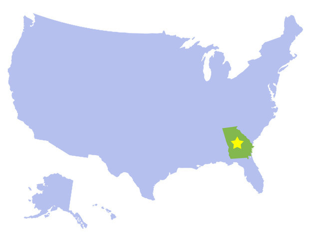 Can You Identify The US States Without Their Outlines?