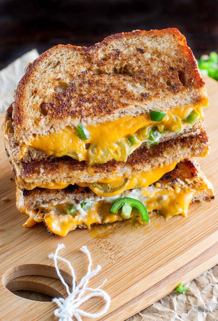 Vegan cheese is the best thing since sliced bread...especially when it's melted between sliced bread. Get the recipe.