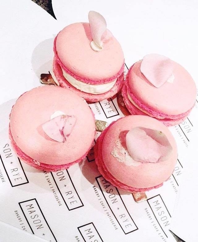 Not only are they pretty to look at, they're freshly made every day and taste scrumptious too. Especially the rose macaron, which has a sweet kick and is decorated with a single petal by the patisserie maker's delicate hands.