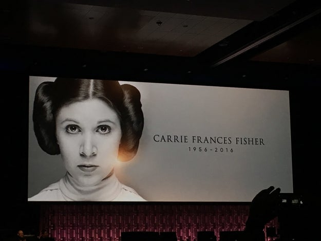 May the Force be with you forever, Princess Leia. ❤️