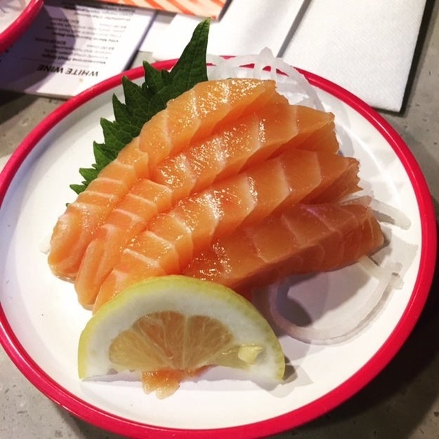 Salmon Sashimi
