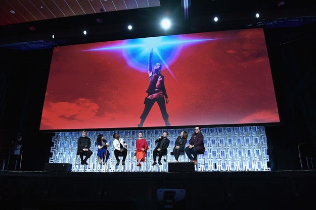 At a Star Wars 40th Anniversary Celebration panel in Orlando on Friday, we were gifted our first trailer and the poster for Star Wars: The Last Jedi.