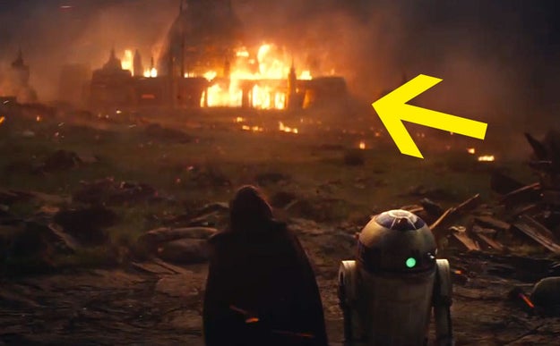 And what exactly are Luke and R2D2 looking at here?