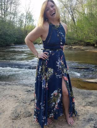 Buzzfeed top maxi dress