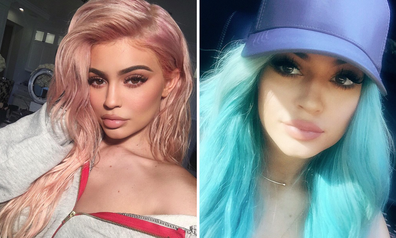 Proof That Kylie Jenner's Hair Has Been Every Color Of The Rainbow(02)
