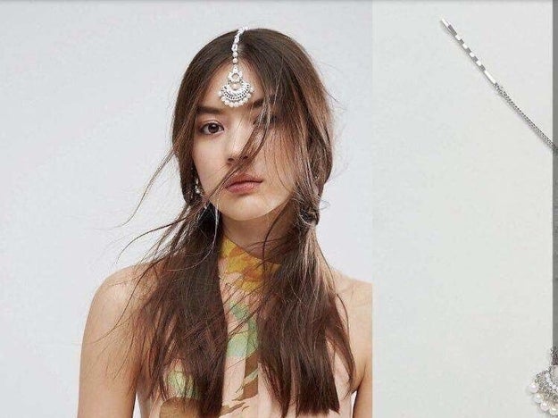 British online fashion store ASOS was seen selling the following accessory on their website.