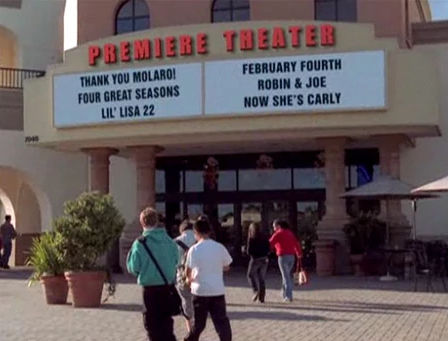 Well, in the last-ever episode of Drake and Josh, there was a hidden message on the outside of the theater: