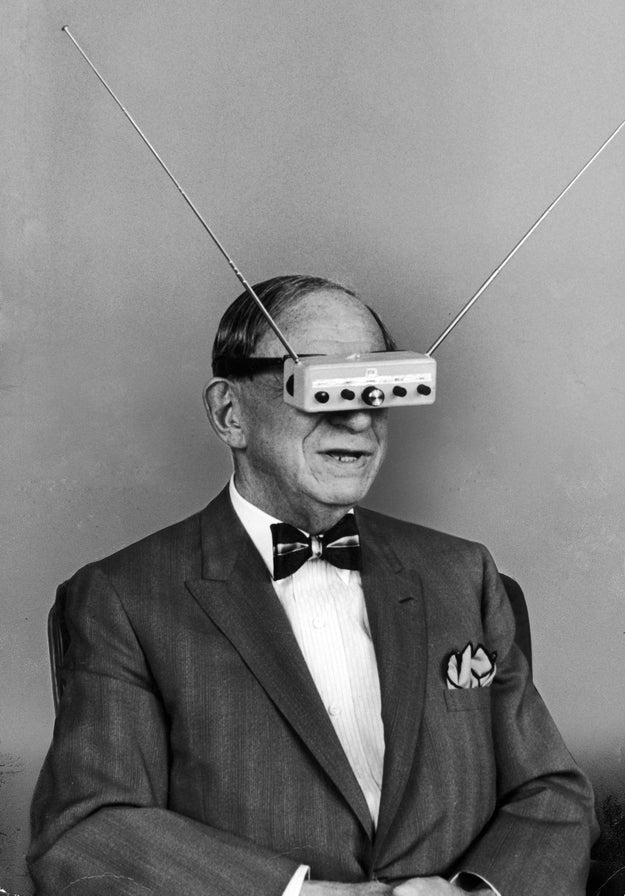 Gernsback wore many hats, perhaps that's why he needed a helmet to help him focus. He was an inventor, writer, editor, and magazine publisher, who was responsible for introducing a rather ~scandalous~ magazine at the time, Sexology: The magazine of sex science.
