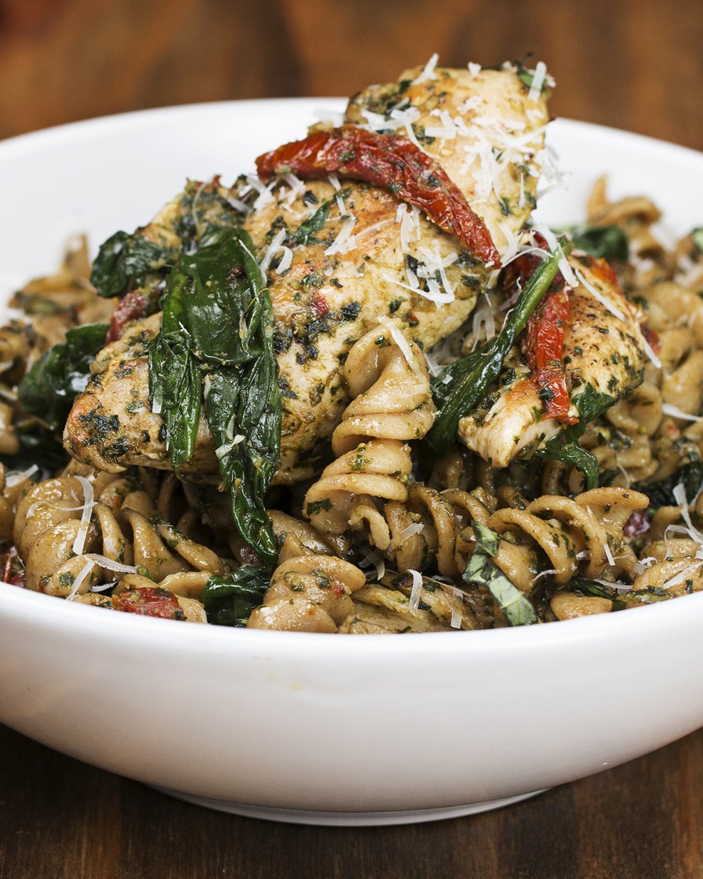 Try This Easy One-Pot Pesto Chicken Pasta This Weekend