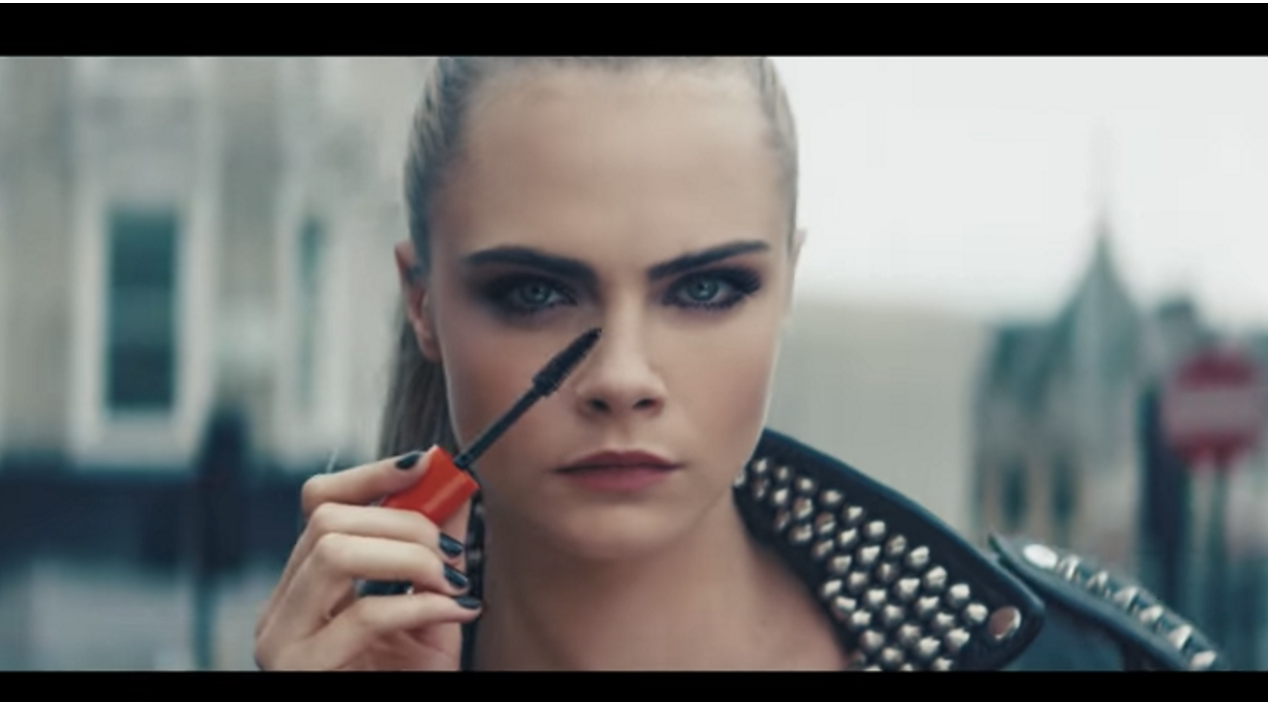 An Advert Showing Cara Delevingne Wearing Mascara Has Been