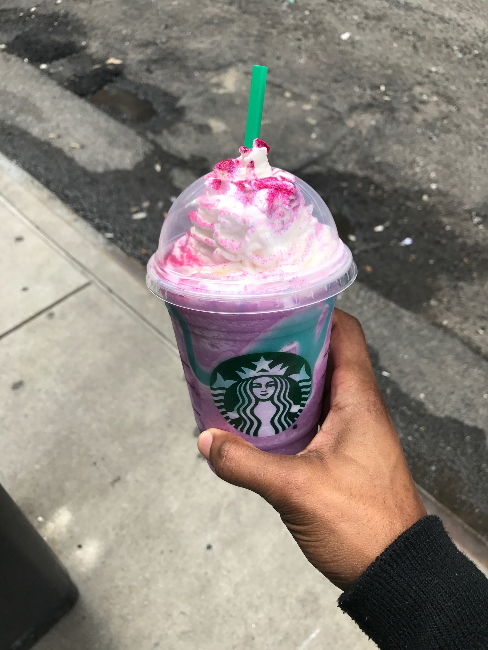 Starbucks Unicorn Frappucino Almost Out in Houston