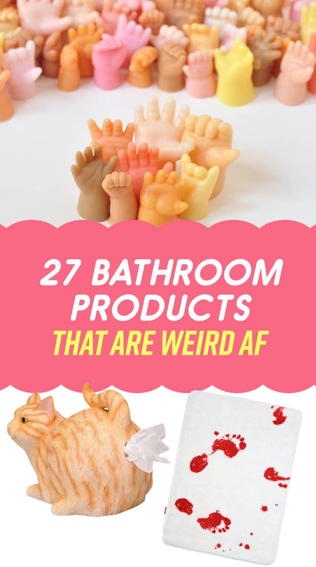 27 Of The Weirdest Bathroom Products You've Ever Seen