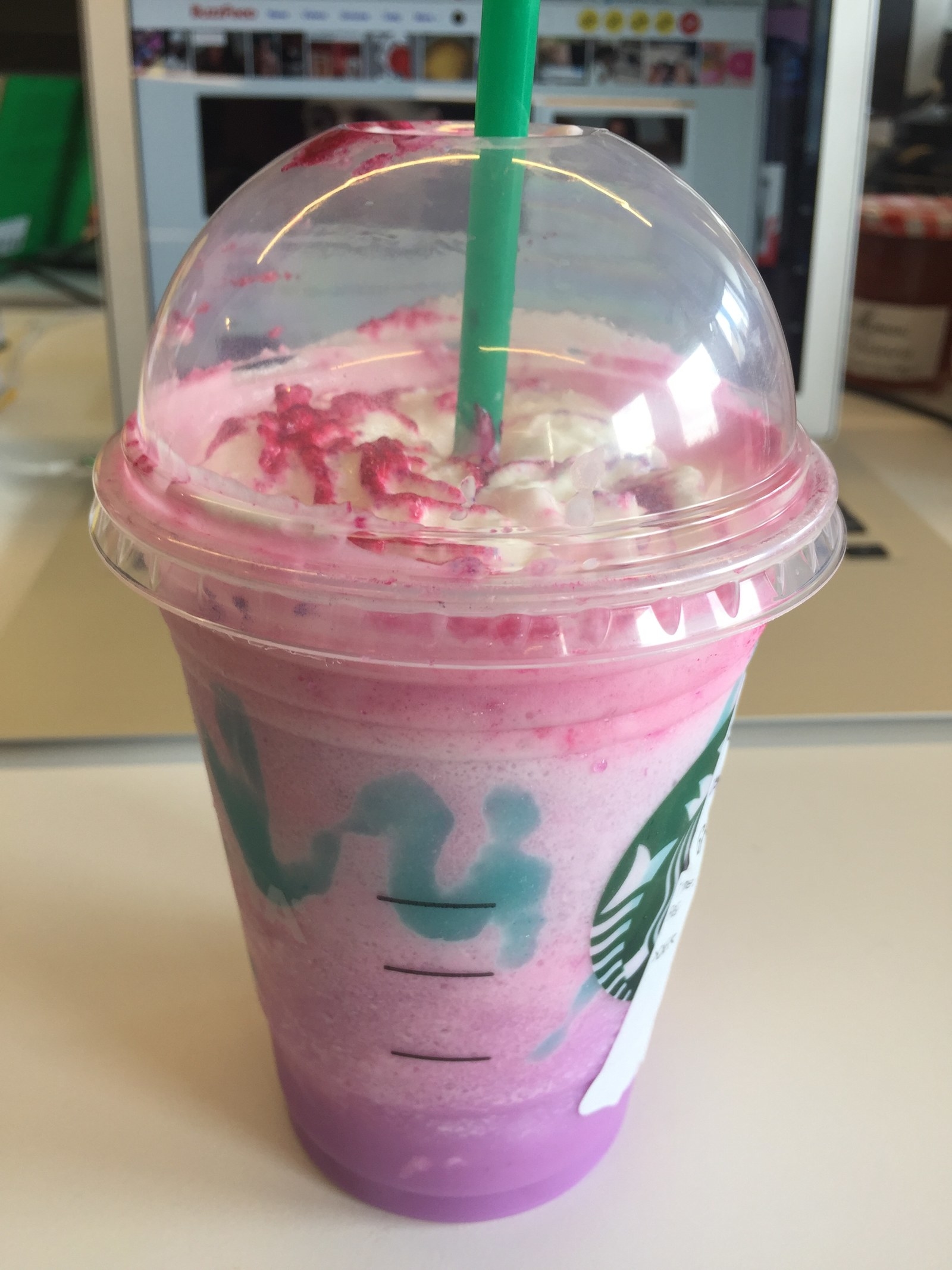 Starbucks Unicorn Frappucino Almost Out in Houston