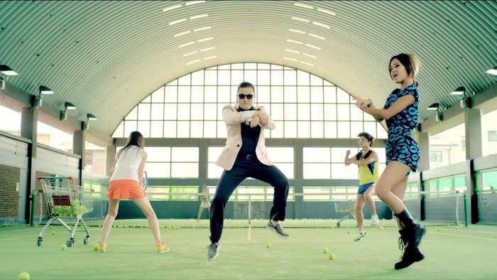 Memorable lyrics: "Oppa Gangnam Style"