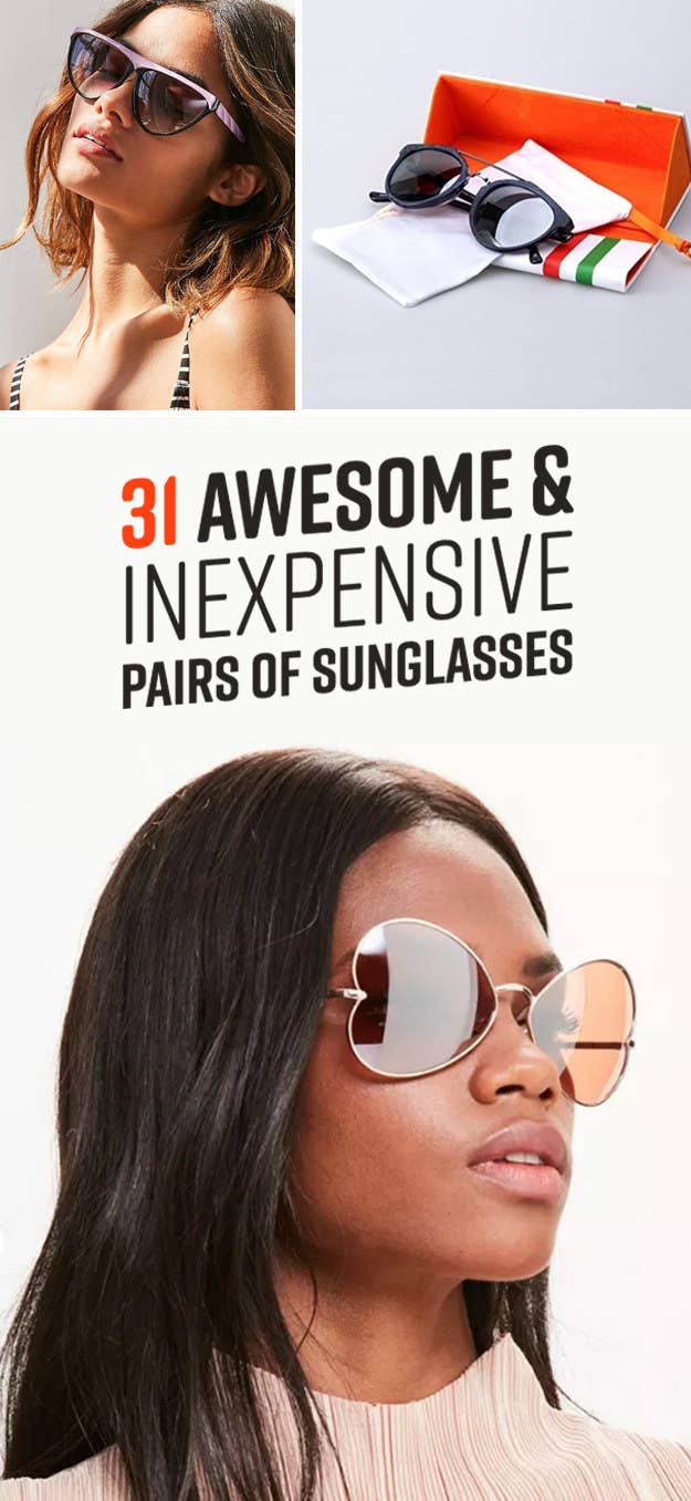31 Cheap And Awesome Sunglasses You Need If You Always Lose Yours