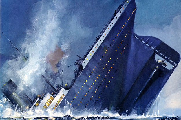 19 Creepy Pictures From The Titanic Before It Sank