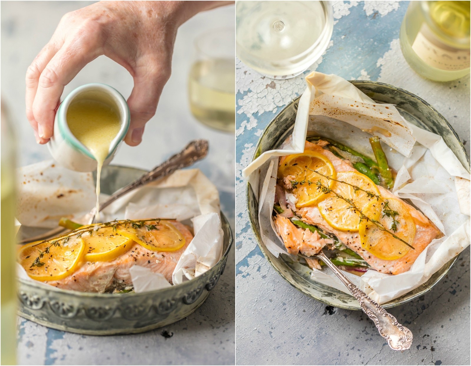 Salmon in Parchment Paper