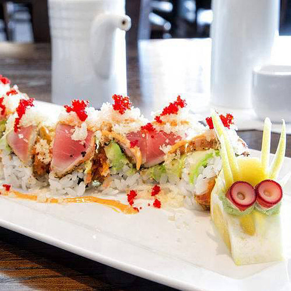 I mean, seriously, WTF is that?!? It's delicious, it's what that is! This is a prime example of the creativity of the chef's at MichiRu.