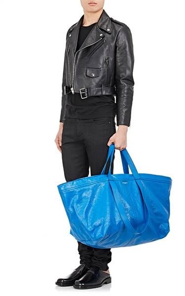 The "Arena Extra-Large Shopper Tote Bag" has the same old, crinkly plastic look, but at more than 2,000x the price!!!