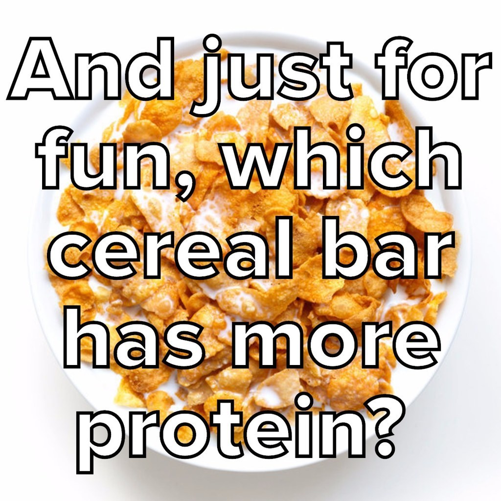 Which Of These Snack Bars Will Keep You Full The Longest?