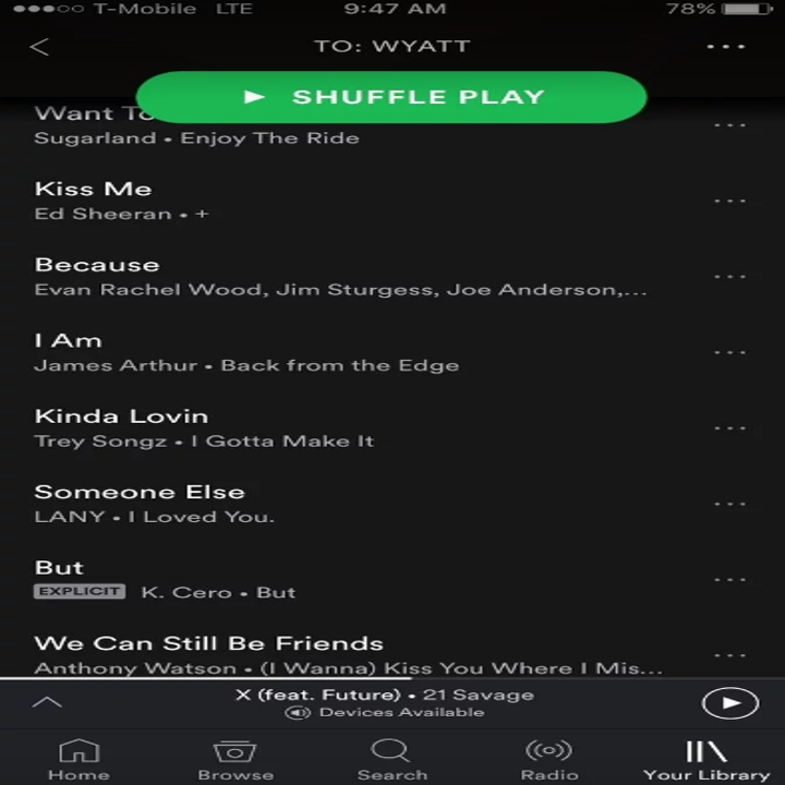 21 Playlist For My Crush Tweets That Ll Make You Snort Laugh