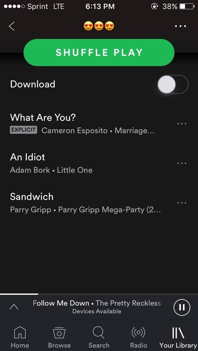 21 Playlist For My Crush Tweets That Ll Make You Snort Laugh