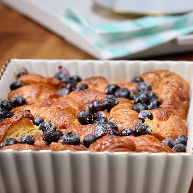 Blueberry French Toast Bake