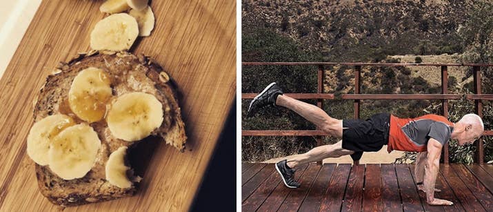 «Préparez-vous à vous pousser fort dans la salle de gym aujourd'hui? Ce petit-déjeuner est sûr de vous garder au maximum pour pousser plus fort, enlever plus et faire le ou les autres! 