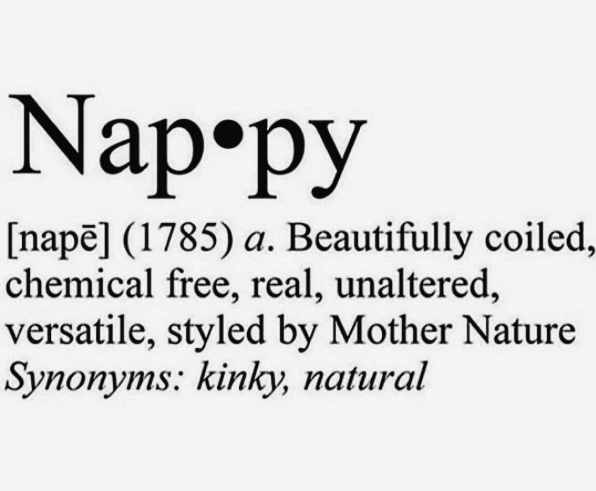 But little do the haters know, nappy isn't a diss. It's a texture, and it's actually quite the compliment.