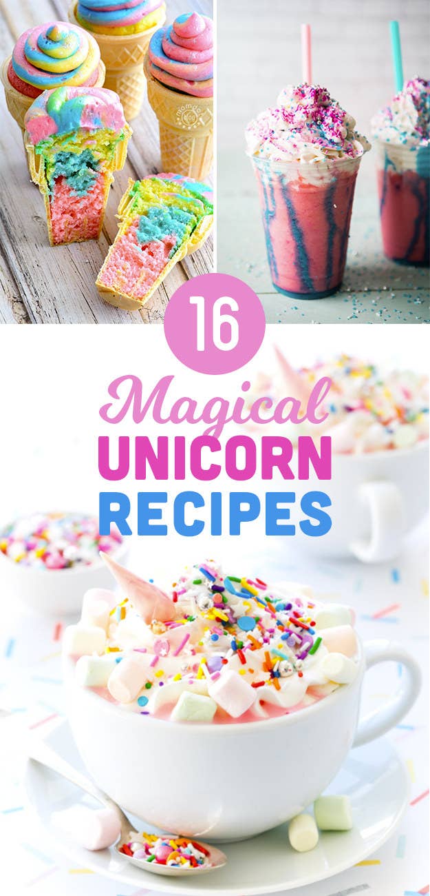 16 Magical Unicorn Recipes To Make This Weekend