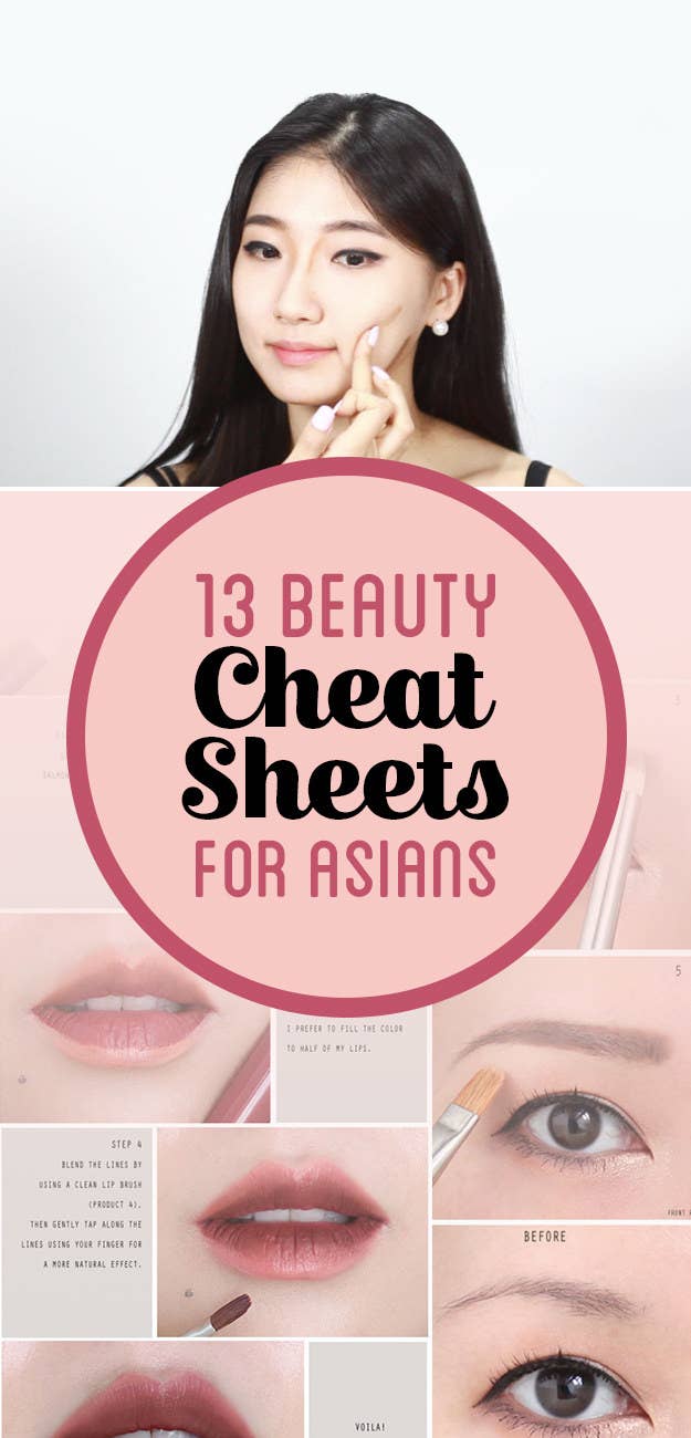 te Sygdom vest 13 Asian Beauty Cheat Sheets You'll Want To Bookmark