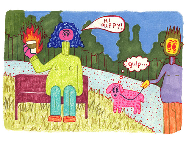 Everything you touch starts on fire