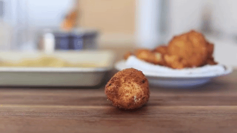 You know how dumplings are 100 times better when panfried? Well, it's the same for poached eggs. See the whole video here.