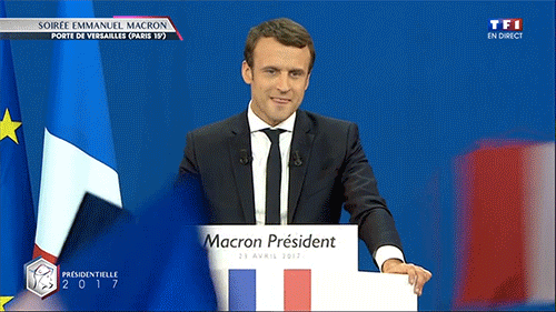 Et ses partisans ont scandé «Brigitte! Brigitte! Brigitte!» (le nom de sa femme).