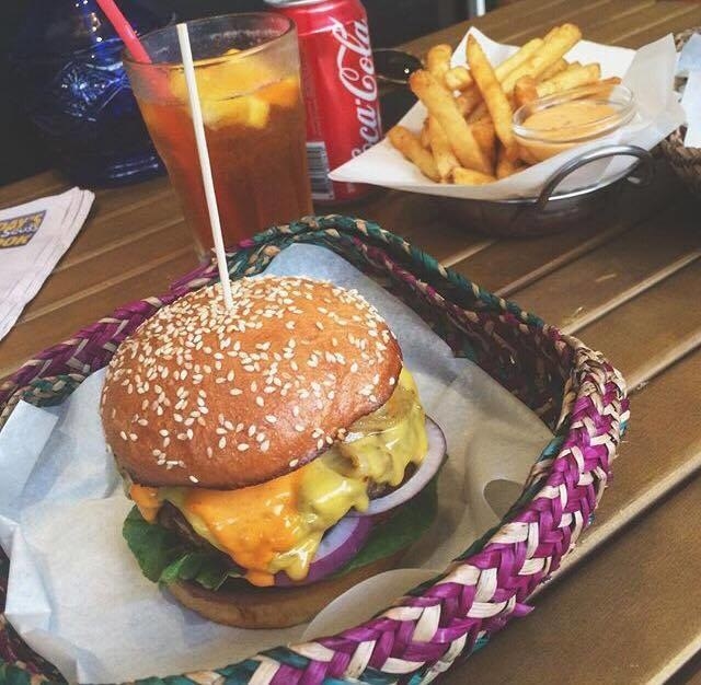 It takes *REALLY* long to get your burgers but I swear it's SO worth the wait. I was legit speechless (in a good way, obviously) after my first bite. They also made me a special cocktail because what I ordered was unavailable at the time. Thank you kind staff. I will forever remember your service.
