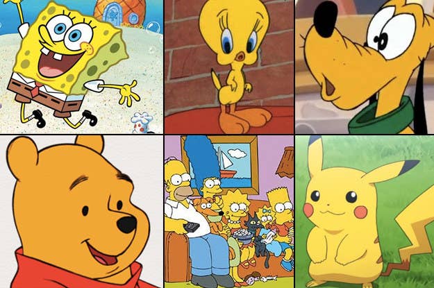 So, There's Actually A Reason Your Favorite Cartoon Characters Are All  Yellow