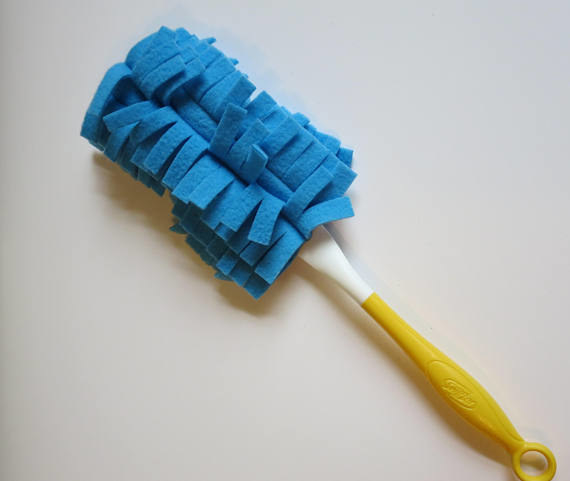 Don't buy expensive duster refills when you can get reusable ones that are as easy as dust, wash, repeat.