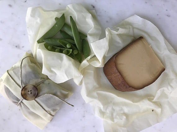 These reusable wraps offer the same self-cling properties of plastic wrap, without the negative environmental impact.