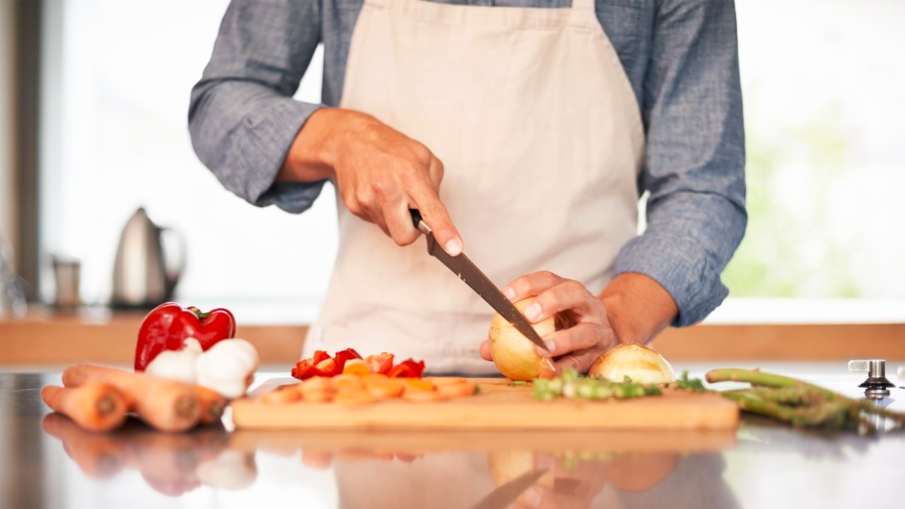Instead of going out to dinner, consider learning how to cook for yourself. Not only is it cheaper, but you will be more conscious about what you put in your meals and how much of it you eat.