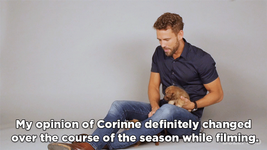 NV: No, not really! My opinion of Corinne definitely changed over the course of the season while filming, but she was someone that I even had a hard time figuring out. I think America's opinion of Corinne and the evolution was kind of almost similar to mine.