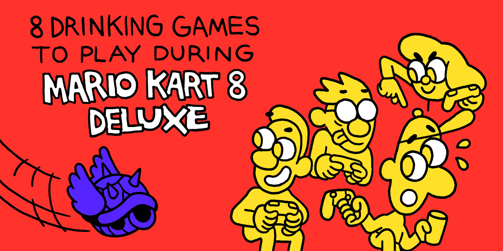 Mario Kart Porn Game - 8 â€œMario Kartâ€ Drinking Games That'll Make â€œMK8 Deluxeâ€ Even More Fun