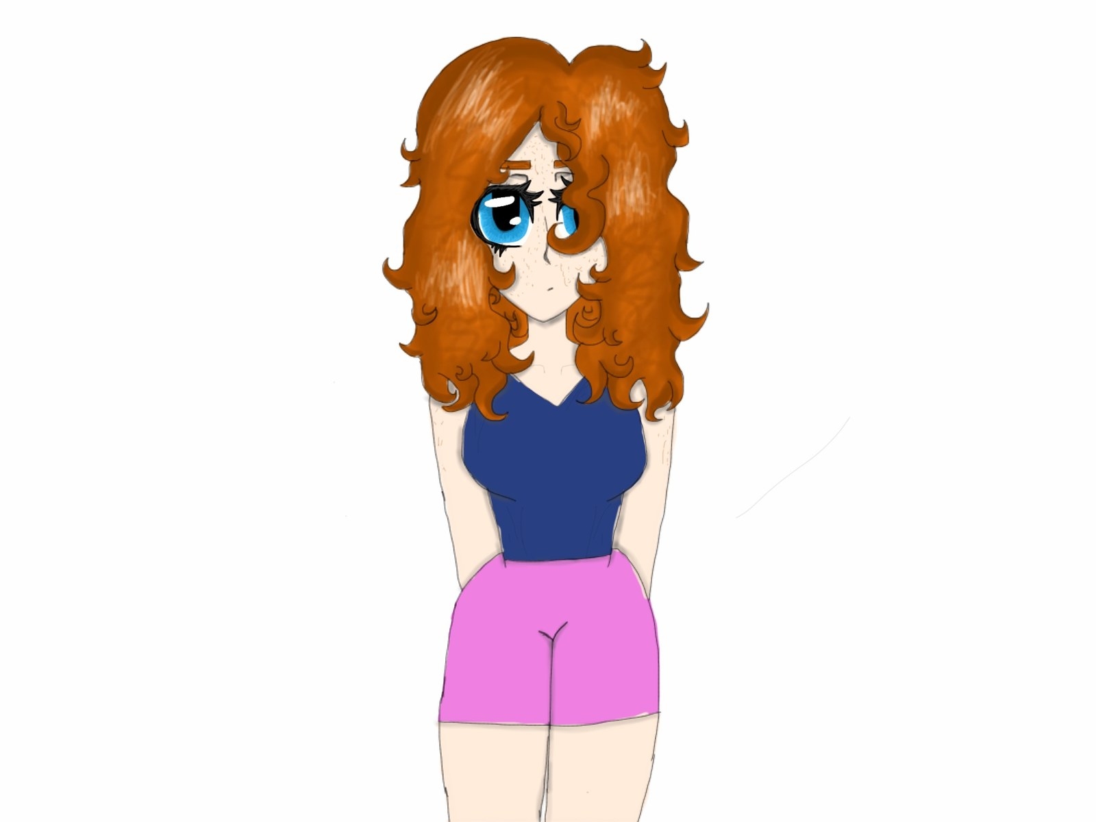 The feels when you spend to long on the hair then don't care about how the clothes look.